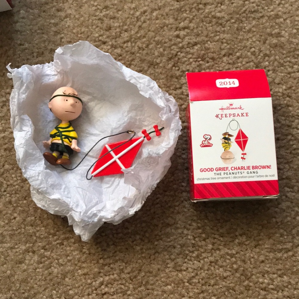 Hallmark ornament 2014 The Peanuts Gang ‘Good grief, Charlie Brown’